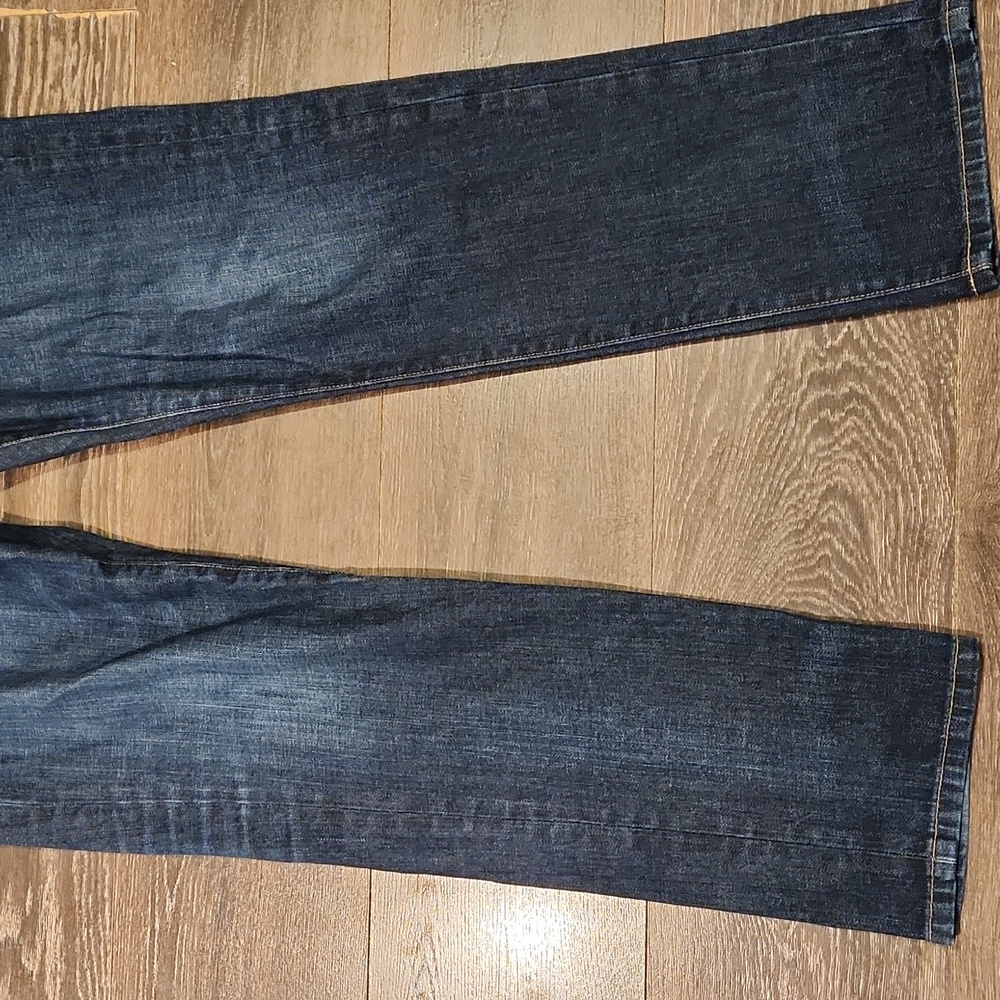 ❤️ LUCKY BRAND 410 ATHLETIC STRAIGHT LEG JEANS, 36 - Picture 4 of 9